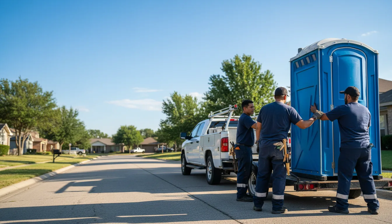 Portable Toilet Rental in Lufkin, TX near me